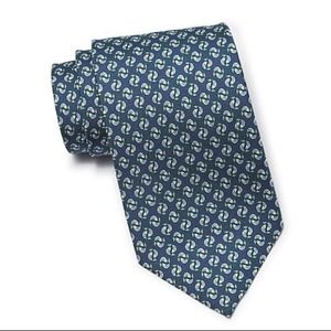 NWT Ferragamo silk neck tie